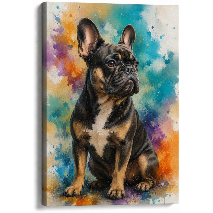 Tablou Canvas watercolor - animalutul tau