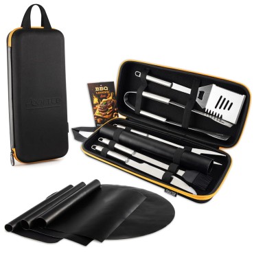 BBQ Legend Set - accesorii pentru grătar și husă 