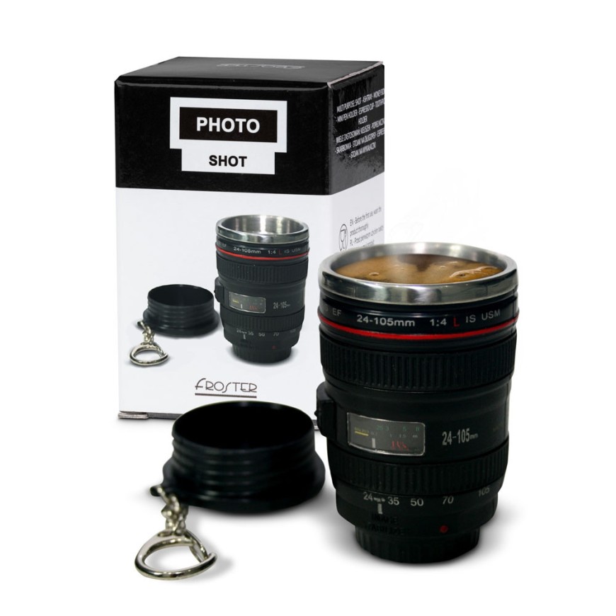 Cană Obiectiv Foto „Photo Shot” – Design Creativ și Modern