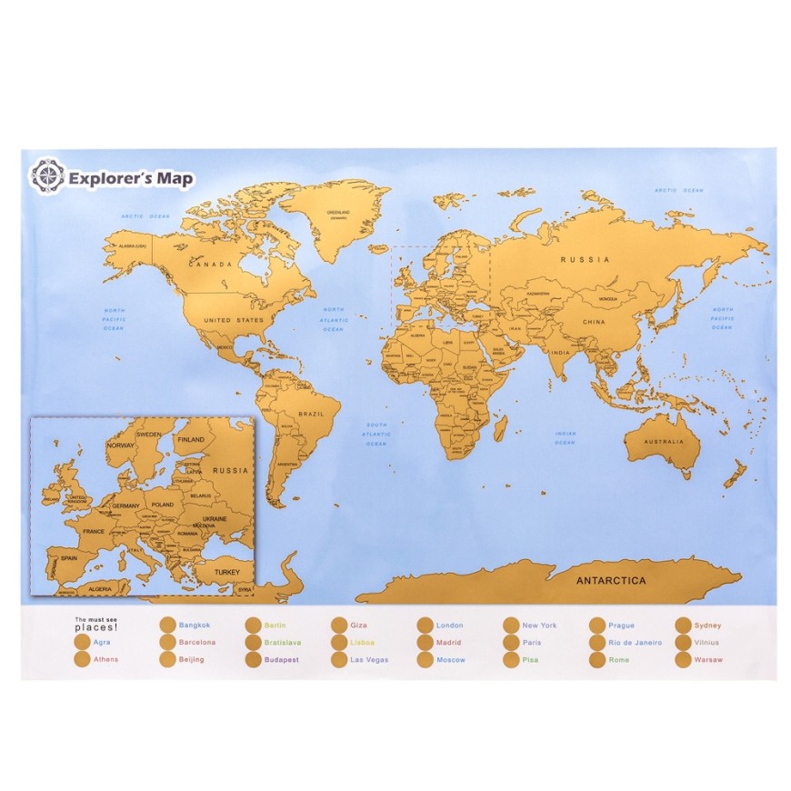 Harta Exploratorului (EN) – Aventură și Descoperire