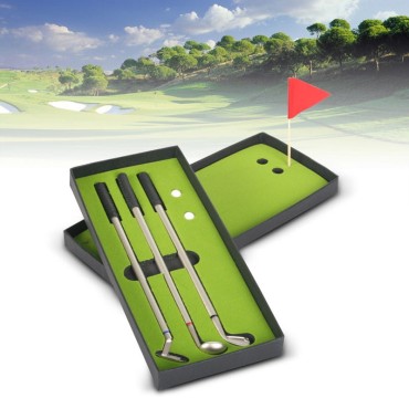 Set Golf de Pixuri Deluxe – Eleganță pentru Birou