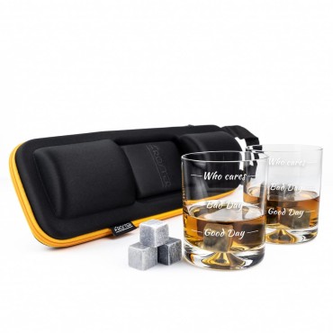 Set răcire băuturi – cuburi pentru whisky Froster Who cares