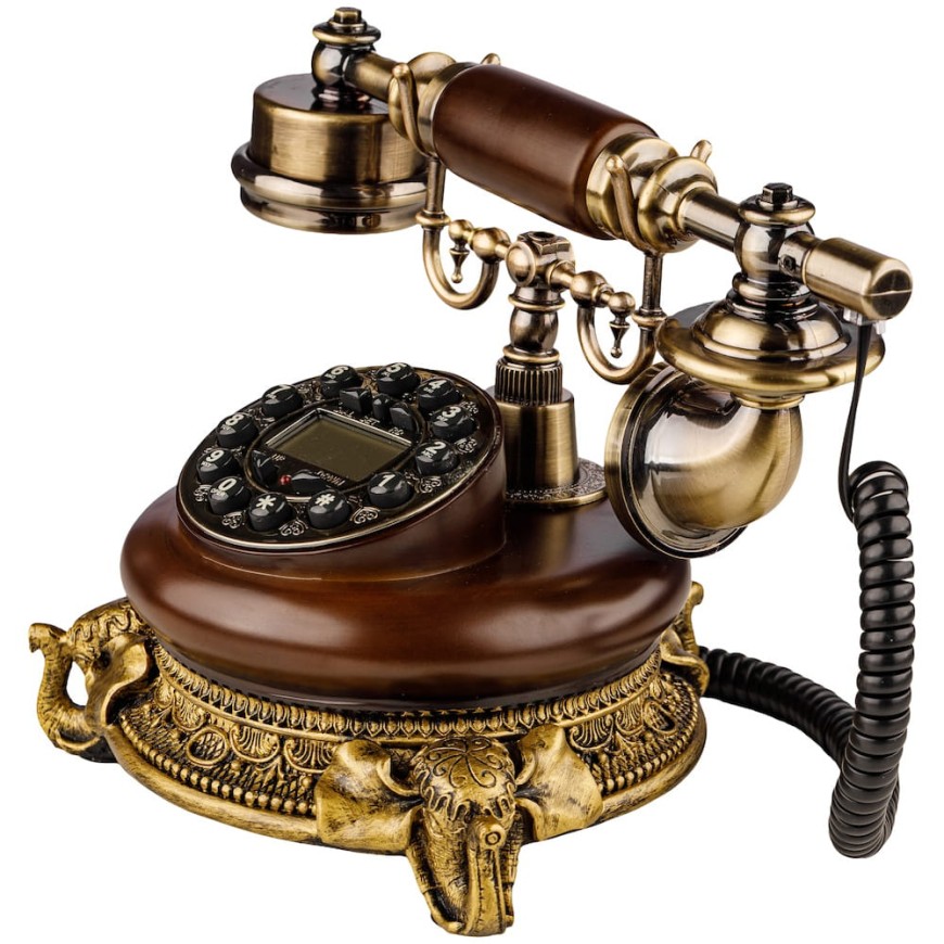 Telefon decorativ vintage – model clasic retro