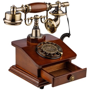 Telefon retro de birou – stil antic elegant